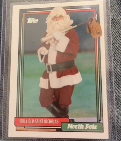 2024 Topps Holiday #TSA-92 Jolly Old Saint Nicholas — front