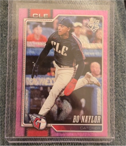 2026 Topps #188 Bo Naylor — front