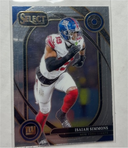 2024 Panini Select #261 Isaiah Simmons — front