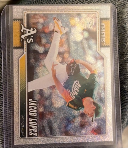 2026 Topps Series 1 #76 Jacob Lopez — front