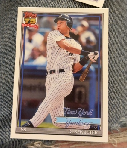 2026 Topps Series 1 #T91-30 Derek Jeter — front