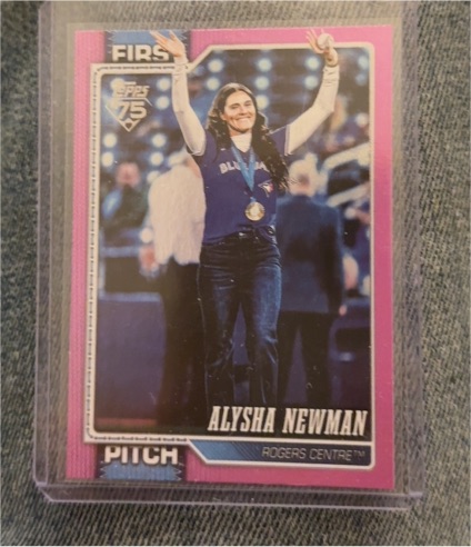 2026 Topps Series 1 #FP-8 Alysha Newman — front