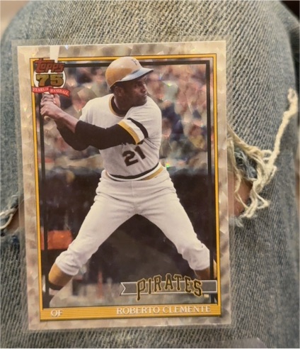 2026 Topps Series 1 #T91-99 Roberto Clemente — front