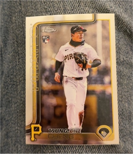 2025 Topps Chrome Update #USC74 Tsung-Che Cheng — front