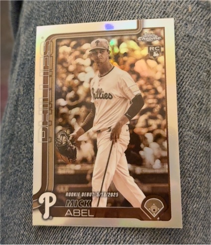 2025 Topps Chrome Update #USC87 Mick Abel — front