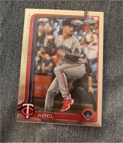 2025 Topps Chrome Update #USC49 Mick Abel — front
