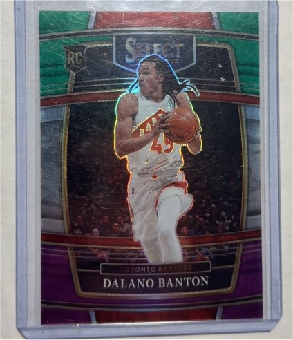 2021-22 Panini Select #91 Dalano Banton — front