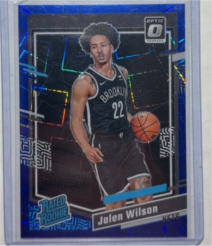2023-24 Panini Donruss Optic #206 Jalen Wilson — front