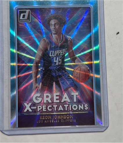 2021-22 Donruss Great X-Pectations #14 Keon Johnson — front