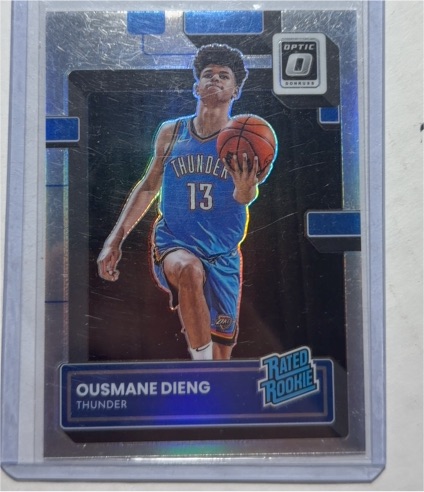 2022-23 Panini Donruss Optic #220 Ousmane Dieng — front