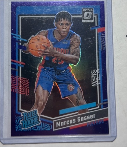2023-24 Donruss Optic #242 Marcus Sasser — front
