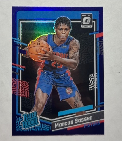 2023-24 Donruss Optic #242 Marcus Sasser — front