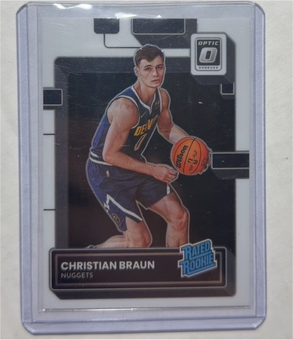 2022-23 Panini Donruss Optic #238 Christian Braun — front