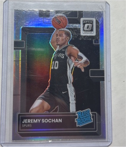 2022-23 Panini Donruss Optic #236 Jeremy Sochan — front