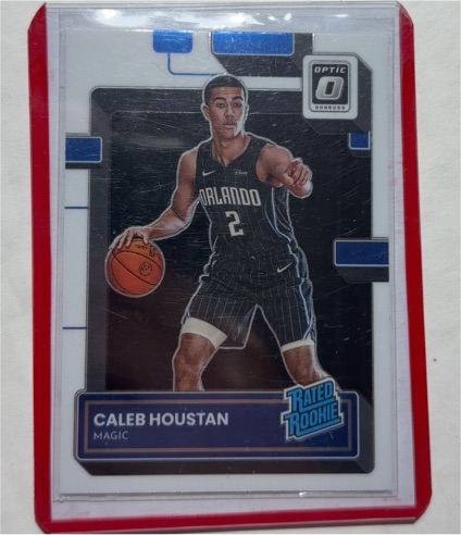 2022-23 Donruss Optic #229 Caleb Houstan — front