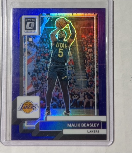 2022-23 Donruss Optic #66 Malik Beasley — front