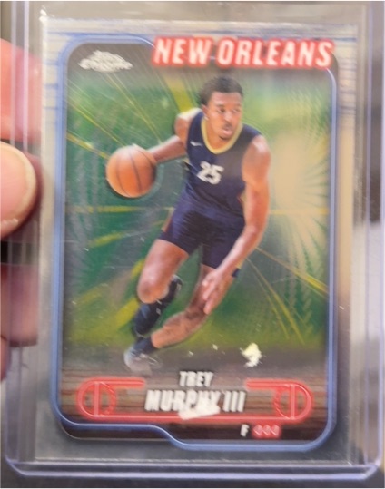 2024-25 Topps Chrome #144 Trey Murphy III — front