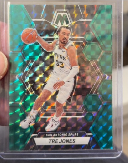 2022-23 Panini Mosaic #173 Tre Jones — front