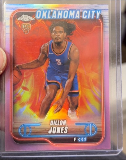 2024-25 Topps Chrome #189 Dillon Jones — front