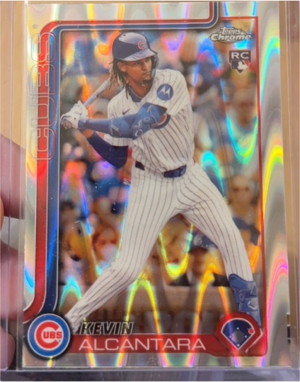2025 Topps Chrome #173 Kevin Alcantara — front