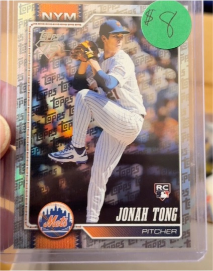 2026 Topps Series 1 #4 Jonah Tong — front