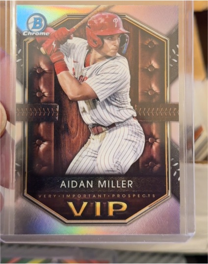 2025 Bowman VIP #VIP-19 Aidan Miller — front