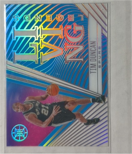2020-21 Panini Illusions Living Legends #2 Tim Duncan — front
