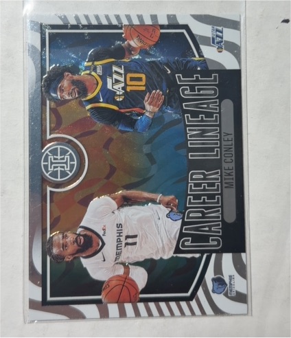 2020-21 Panini Illusions #21 Mike Conley Career Lineage — front