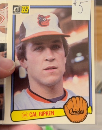 1983 Donruss #279 Cal Ripken Jr. — front