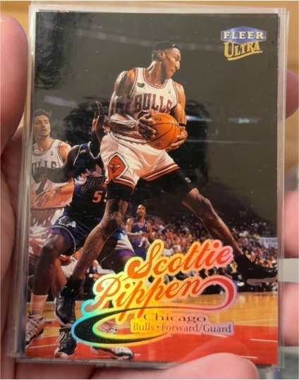 1998-99 Fleer Ultra #100 Scottie Pippen — front