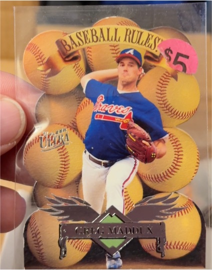 1997 Fleer Ultra Baseball Rules #5 Greg Maddux — front