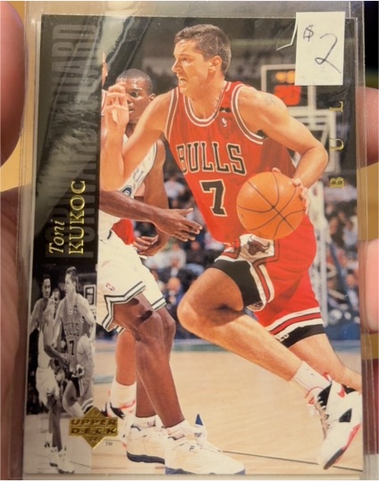 1993-94 Upper Deck #160 Toni Kukoc — front