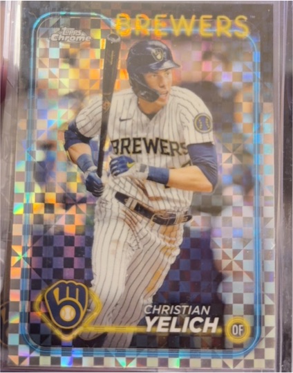 2024 Topps Chrome #253 Christian Yelich — front