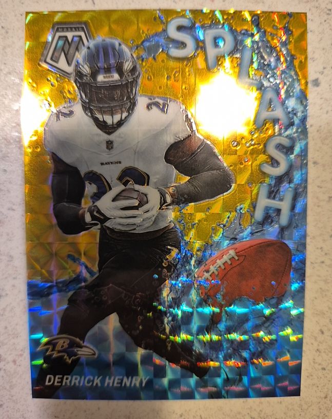 2024 Panini Mosaic Splash #SS-DHY Derrick Henry — front