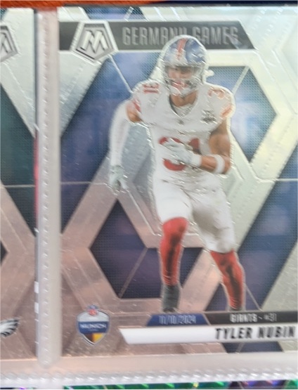 2025 Panini Mosaic #261 Tyler Nubin — front