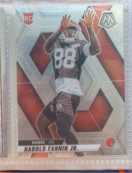 2025 Panini Mosaic #384 Harold Fannin Jr. — front