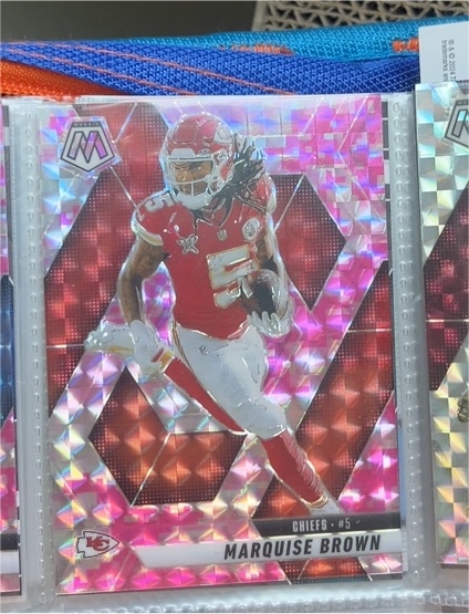 2025 Panini Mosaic #73 Marquise Brown — front