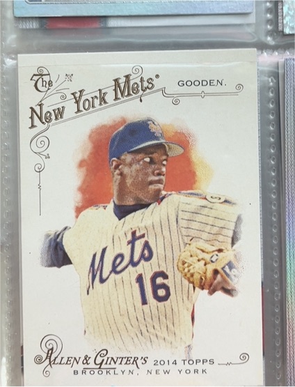 2014 Topps Allen & Ginter #16 Dwight Gooden — front