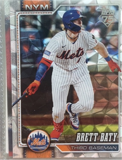 2026 Topps Series 1 #347 Brett Baty — front
