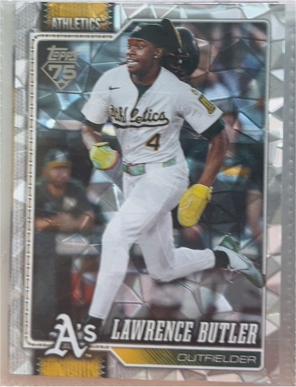 2026 Topps Series 1 #324 Lawrence Butler — front