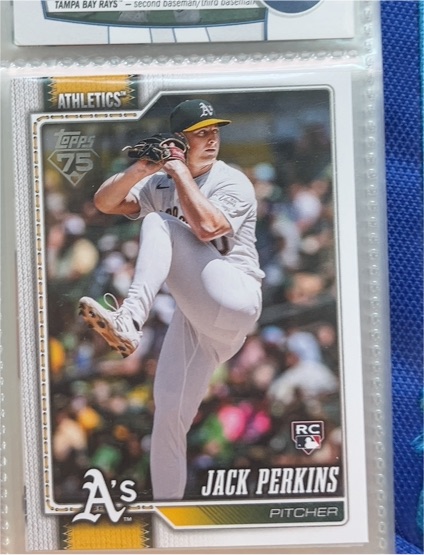 2026 Topps Series 1 #206 Jack Perkins — front