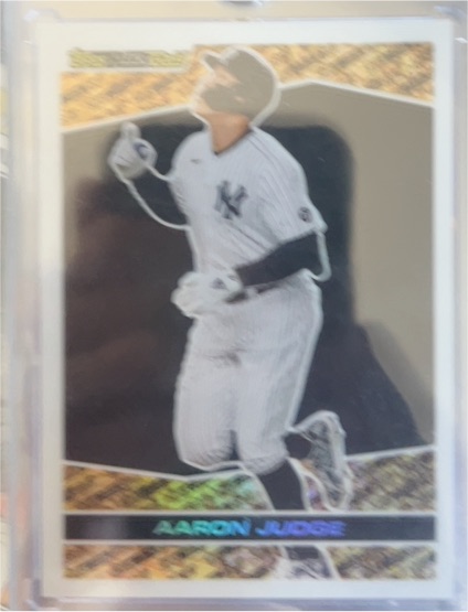 2021 Topps Chrome Update #BGC-10 Aaron Judge Black Gold — front