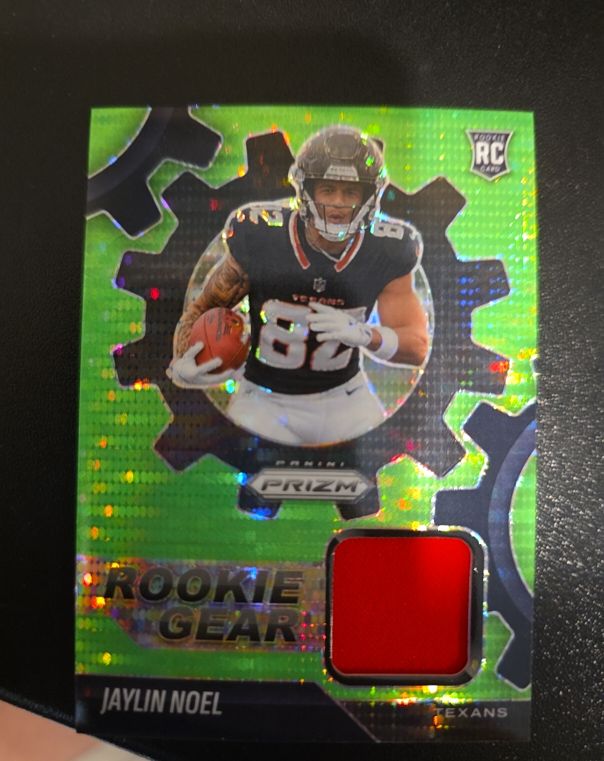 2025 Panini Prizm Rookie Gear #RGR-JNL Jaylin Noel — front