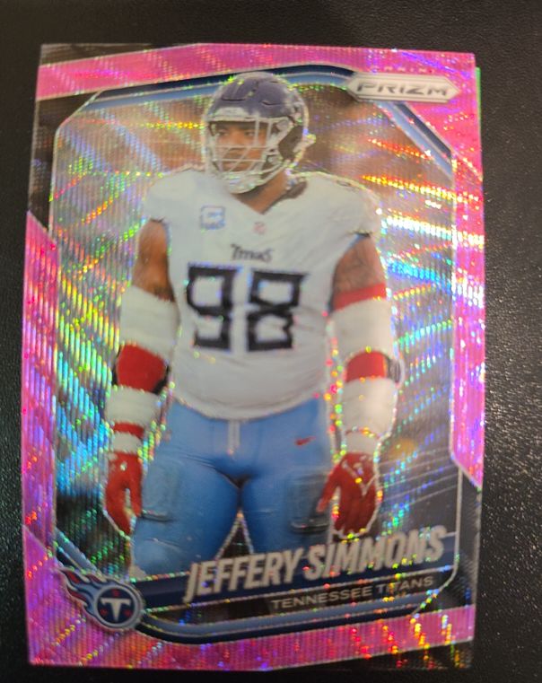 2025 Panini Prizm #268 Jeffery Simmons — front
