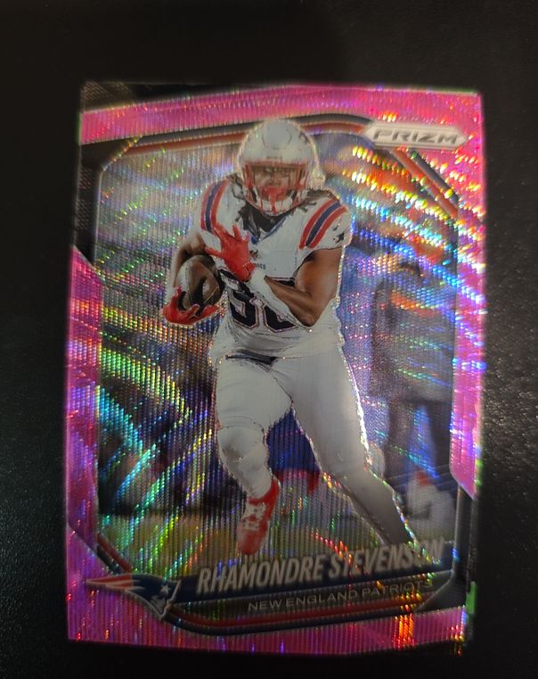 2024 Panini Prizm #195 Rhamondre Stevenson — front
