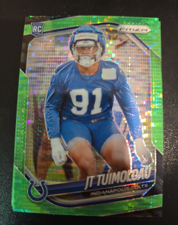 2025 Panini Prizm #324 JT Tuimoloau — front