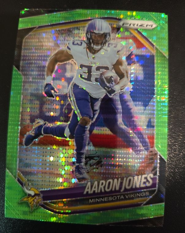 2024 Panini Prizm #186 Aaron Jones — front