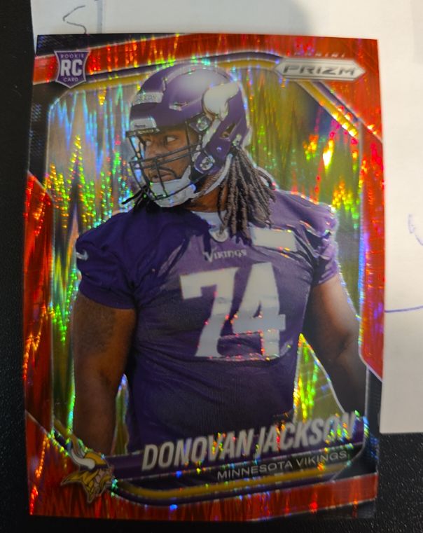 2025 Panini Prizm #358 Donovan Jackson — front