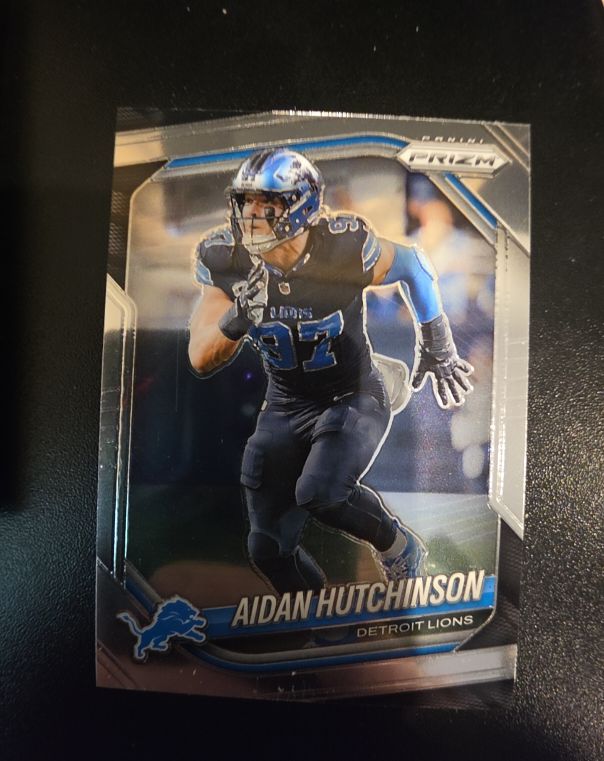 2025 Panini Prizm #210 Aidan Hutchinson — front
