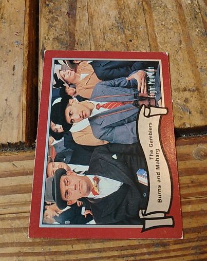 1988 Pacific Eight Men Out #17 Burns and Maharg — front